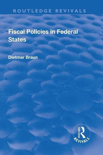 Бумажная книга «Fiscal Policies in Federal States», автор Дитмар Браун - фото №1