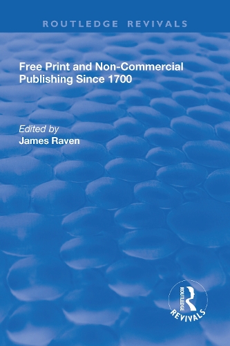Бумажная книга «Free Print and Non-commercial Publishing Since 1700» - фото №1