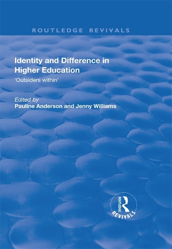 Паперова книга «Identity and Difference in Higher Education: Outsiders within» - фото №1