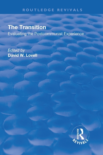 Бумажная книга «The Transition: Evaluating the Postcommunist Experience» - фото №1