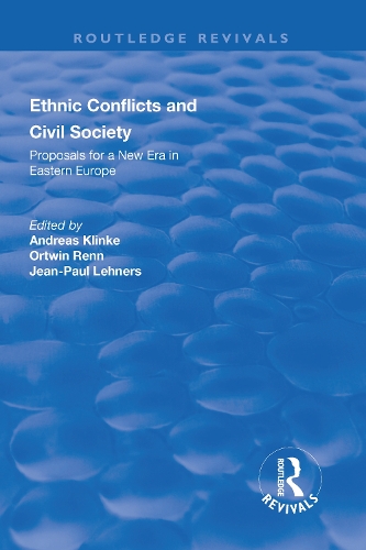 Бумажная книга «Ethnic Conflicts and Civil Society: Proposals for a New Era in Eastern Europe» - фото №1