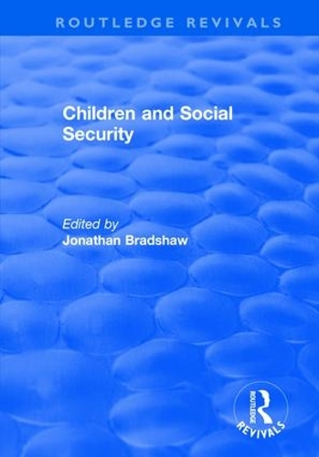 Бумажная книга «Children and Social Security», автор Джонатан Брэдшоу - фото №1