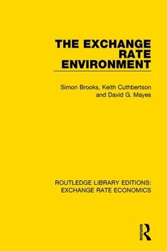 Паперова книга «The Exchange Rate Environment», авторів Девід Г. Мейс, Кіт Катбертсон, Саймон Брукс - фото №1