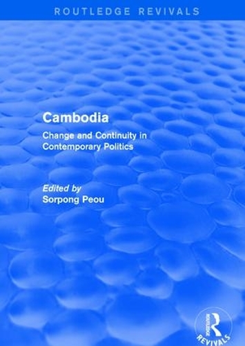 Бумажная книга «Cambodia: Change and Continuity in Contemporary Politics» - фото №1