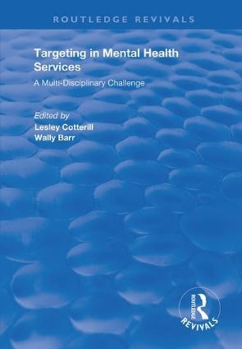 Бумажная книга «Targeting in Mental Health Services: A Multi-disciplinary Challenge» - фото №1