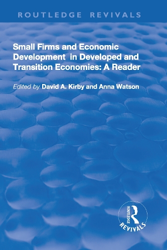 Бумажная книга «Small Firms and Economic Development in Developed and Transition Economies: A Reader», авторов Анна Ватсон, Дэвид А. Кирби - фото №1