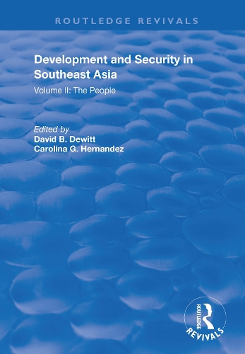 Бумажная книга «Development and Security in Southeast Asia: Volume I: The Environment», автор Каролина Г. Эрнандес - фото №1