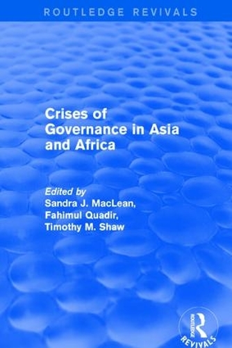 Бумажная книга «Crises of Governance in Asia and Africa», авторов Фахимул Куадир, Сандра Дж. Маклин - фото №1