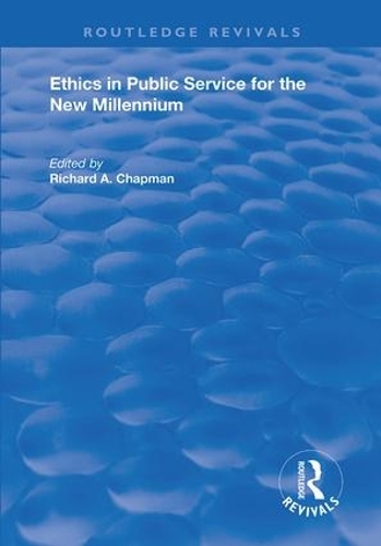 Бумажная книга «Ethics in Public Service for the New Millennium» - фото №1