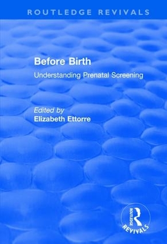 Бумажная книга «Before Birth: Understanding Prenatal Screening» - фото №1