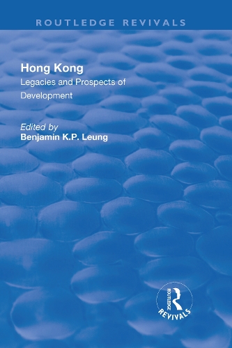 Бумажная книга «Hong Kong: Legacies and Prospects of Development» - фото №1