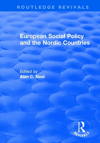 Паперова книга «European Social Policy and the Nordic Countries» - фото №1