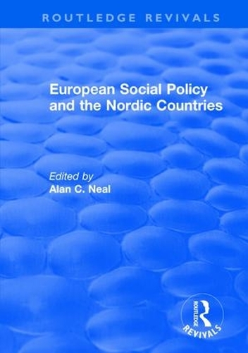 Бумажная книга «European Social Policy and the Nordic Countries» - фото №1