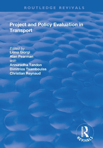 Бумажная книга «Project and Policy Evaluation in Transport», авторов Алан Пирман, Аннурадха Тандон, Димитриос Цамбулас, Лиана Джорджи - фото №1