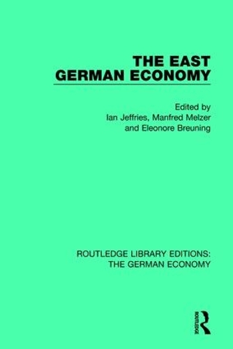 Бумажная книга «The East German Economy» - фото №1