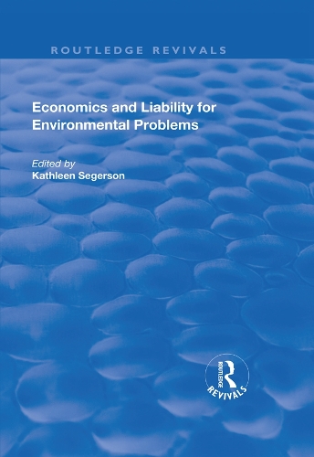 Паперова книга «Economics and Liability for Environmental Problems» - фото №1