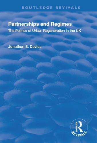 Бумажная книга «Partnerships and Regimes: The Politics of Urban Regeneration in the UK» - фото №1