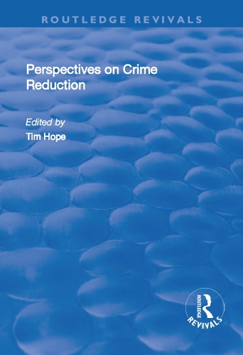 Паперова книга «Perspectives on Crime Reduction» - фото №1