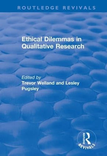 [object Object] «Ethical Dilemmas in Qualitative Research», авторів Леслі Пагслі, Тревор Велланд - фото №1