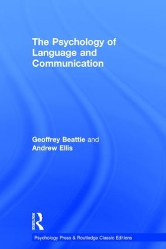 Бумажная книга «The Psychology of Language and Communication», автор Эндрю У Эллис - фото №1