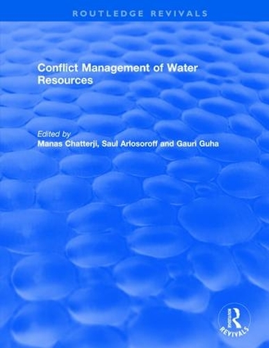 Бумажная книга «Conflict Management of Water Resources» - фото №1