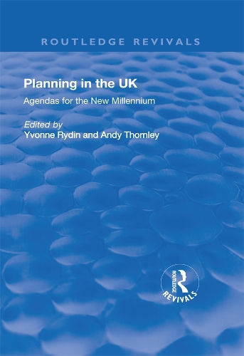 Бумажная книга «Planning in the UK: Agendas for the New Millennium», автор Энди Торнли - фото №1