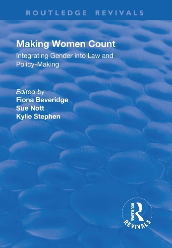 Бумажная книга «Making Women Count: Integrating Gender into Law and Policy-making: Integrating Gender into Law and Policy-making», автор Кайли Стивен - фото №1