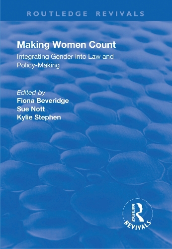 Бумажная книга «Making Women Count: Integrating Gender into Law and Policy-making», автор Кайли Стивен - фото №1