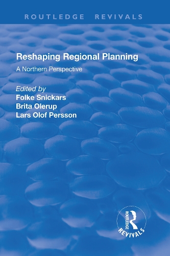 Паперова книга «Reshaping Regional Planning: A Northern Perspective», автор Бріта Олеруп - фото №1