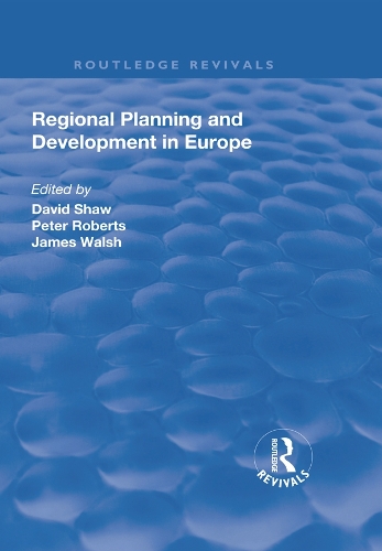 Бумажная книга «Regional Planning and Development in Europe», автор Дэвид Шоу - фото №1