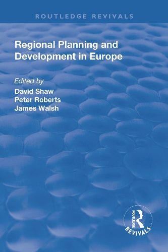 Паперова книга «Regional Planning and Development in Europe», автор Девід Шоу - фото №1
