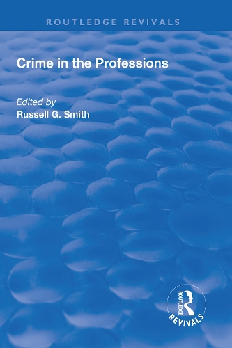 Паперова книга «Crime in the Professions», автор Рассел Сміт - фото №1
