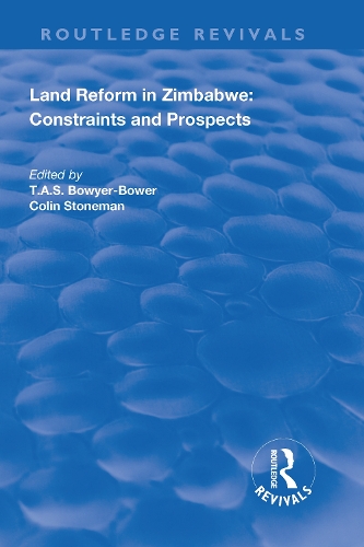 Бумажная книга «Land Reform in Zimbabwe: Constraints and Prospects», автор Колин Стоунман - фото №1