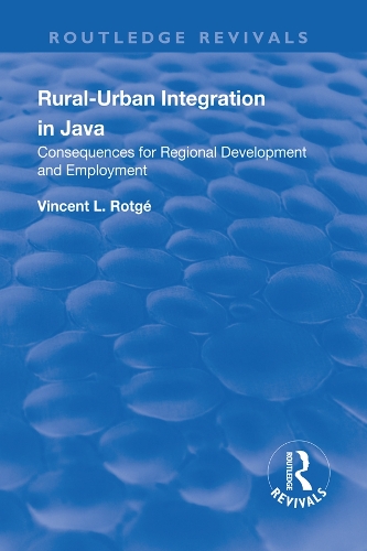 Паперова книга «Rural Urban Integration in Java: Consequences for Regional Development and Employment» - фото №1