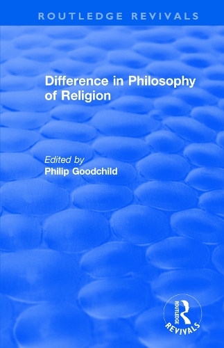 Бумажная книга «Difference in Philosophy of Religion» - фото №1