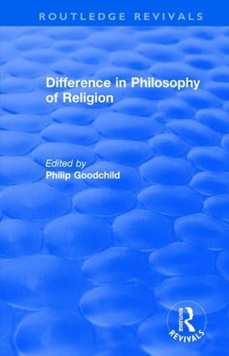Бумажная книга «Difference in Philosophy of Religion» - фото №1