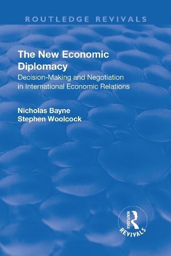 Бумажная книга «The New Economic Diplomacy: Decision Making and Negotiation in International Economic Relations» - фото №1