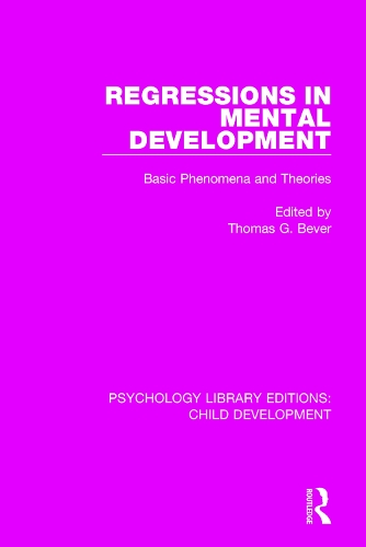 Бумажная книга «Regressions in Mental Development: Basic Phenomena and Theories» - фото №1