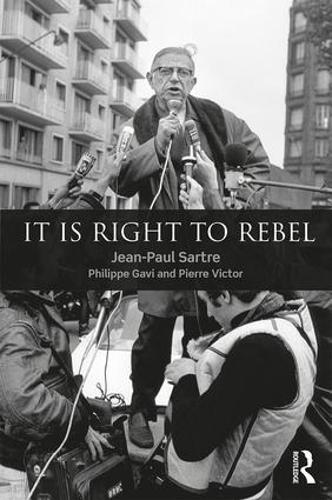 Паперова книга «It is Right to Rebel», автор Жан-Поль Сартр - фото №1