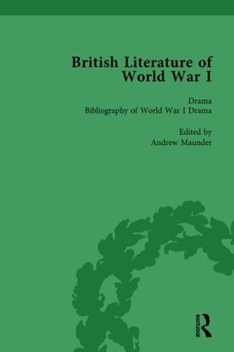 Бумажная книга «British Literature of World War I, Volume 5», авторов Эндрю Маундер, Анжела К. Смит, Труди Тейт - фото №1