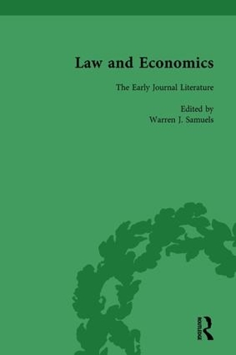 Паперова книга «Law and Economics Vol 2: The Early Journal Literature», автор Уоррен Дж. Семюелс - фото №1