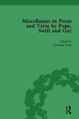 Паперова книга «Miscellanies in Prose and Verse by Pope, Swift and Gay Vol 2», авторів Александр Петтіт, Вільям Ріс-Могг - фото №1