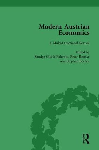 Паперова книга «Modern Austrian Economics Vol 1», авторів Пітер Дж. Боттке, Сенді Глорія-Палермо, Стефан Бом - фото №1