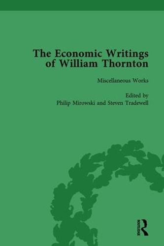 Паперова книга «The Economic Writings of William Thornton Vol 1», авторів Філіп Міровскі, Стівен Трейдвелл - фото №1