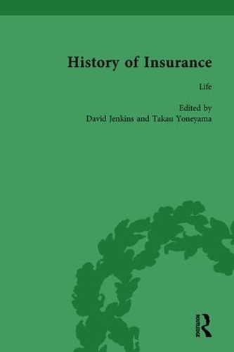Паперова книга «The History of Insurance Vol 6», авторів Девід Дженкінс, Такау Йонеяма - фото №1