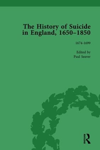 Бумажная книга «The History of Suicide in England, 1650–1850, Part I Vol 2», авторов Дэрил Ли, Джеффри Меррик, Келли Макгуайр, Марк Робсон, Пол Сивер - фото №1