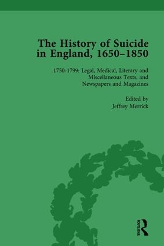 Бумажная книга «The History of Suicide in England, 1650–1850, Part II vol 6», авторов Дэрил Ли, Джеффри Меррик, Келли Макгуайр, Марк Робсон, Пол Сивер - фото №1