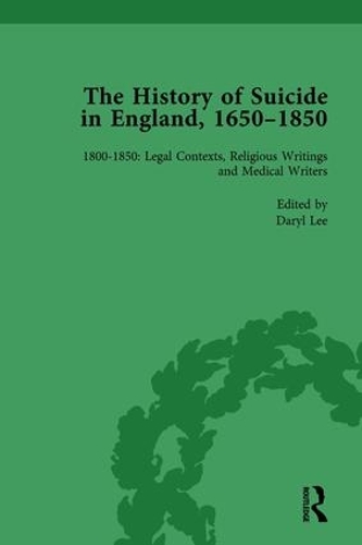 Бумажная книга «The History of Suicide in England, 1650–1850, Part II vol 7», авторов Дэрил Ли, Джеффри Меррик, Келли Макгуайр, Марк Робсон, Пол Сивер - фото №1