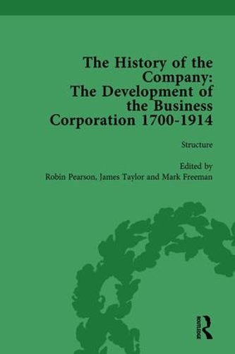 Paper book «The History of the Company, Part I Vol 2: Development of the Business Corporation, 1700-1914», author Robin Pearson - фото №1