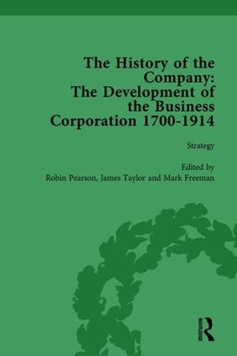Paper book «The History of the Company, Part I Vol 3: Development of the Business Corporation, 1700-1914», author Robin Pearson - фото №1